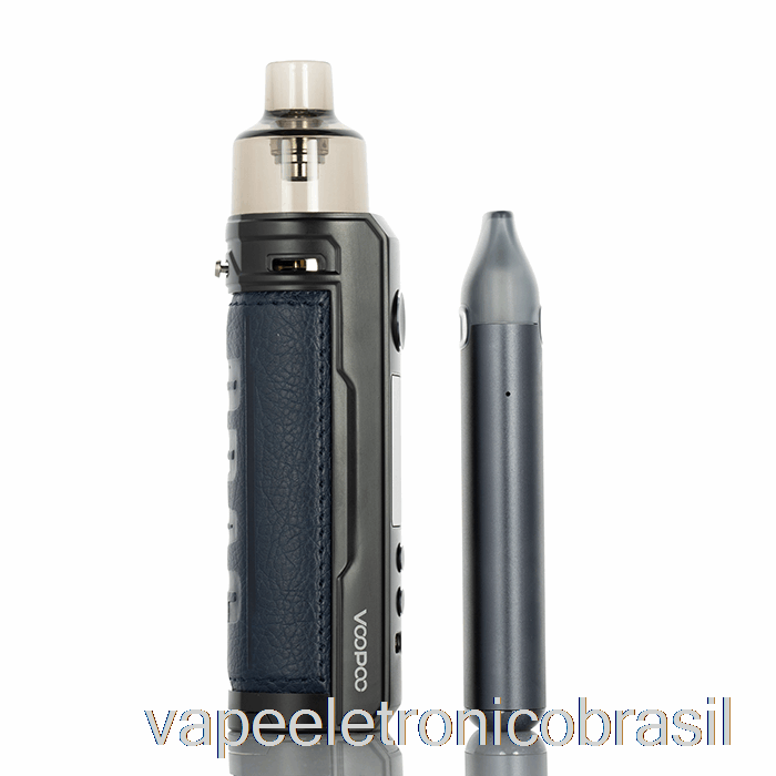 Vape Eletrônico Voopoo Drag X & Vmate Kit De Férias Galaxy Blue
